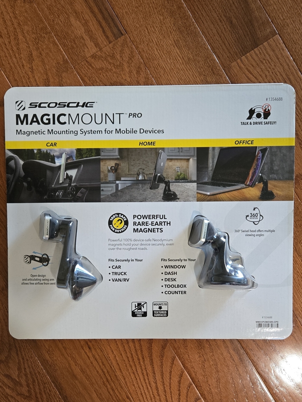Scosche MagicMount Pro Magnetic Mount - Silver